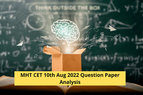 MHT CET 10th Aug 2022 Question Paper: Download Memory-Based Questions