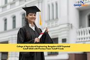 College of Agricultural Engineering, Bangalore KCET Expected Cutoff 2025 with Previous Years' Cutoff Trends