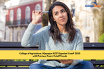 College of Agriculture, Vijayapur KCET Expected Cutoff 2025 with Previous Years' Cutoff Trends
