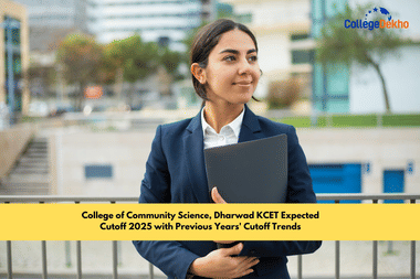 College of Community Science, Dharwad KCET Expected Cutoff 2025 with Previous Years' Cutoff Trends