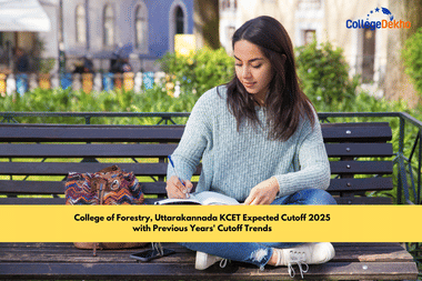 College of Forestry, Uttarakannada KCET Expected Cutoff 2025 with Previous Years' Cutoff Trends