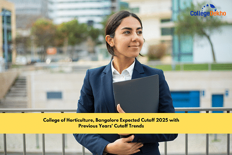 College of Horticulture Bangalore Expected Cutoff 2025 with Previous Years' Cutoff Trends