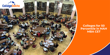 Colleges for 50 Percentile in MAH MBA CET 2026