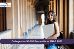 Colleges for 90-100 Percentile in SNAP 2023