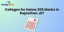 List of Colleges for below 200 Marks in Rajasthan JET 2025