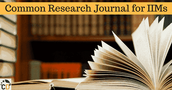 World-Class Journal in the Pipeline for Top 3 IIMs