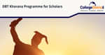 Khorana Programme for Scholars by DBT