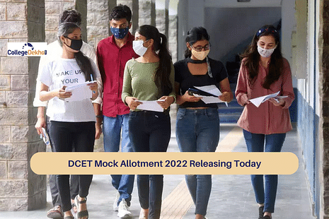 DCET Mock Allotment 2022 releasing today