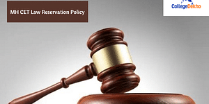 MH CET Law Reservation Policy