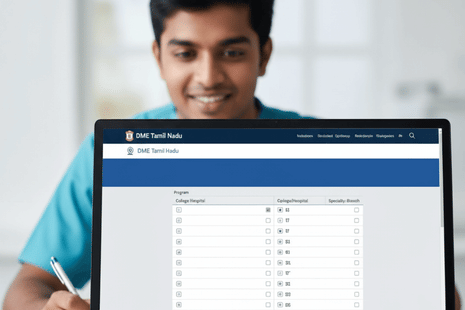 DME Tamil Nadu NEET PG Choice Filling 2025