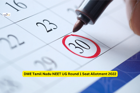 DME Tamil Nadu NEET UG Round 1 Seat Allotment 2022 to be released on October 29
