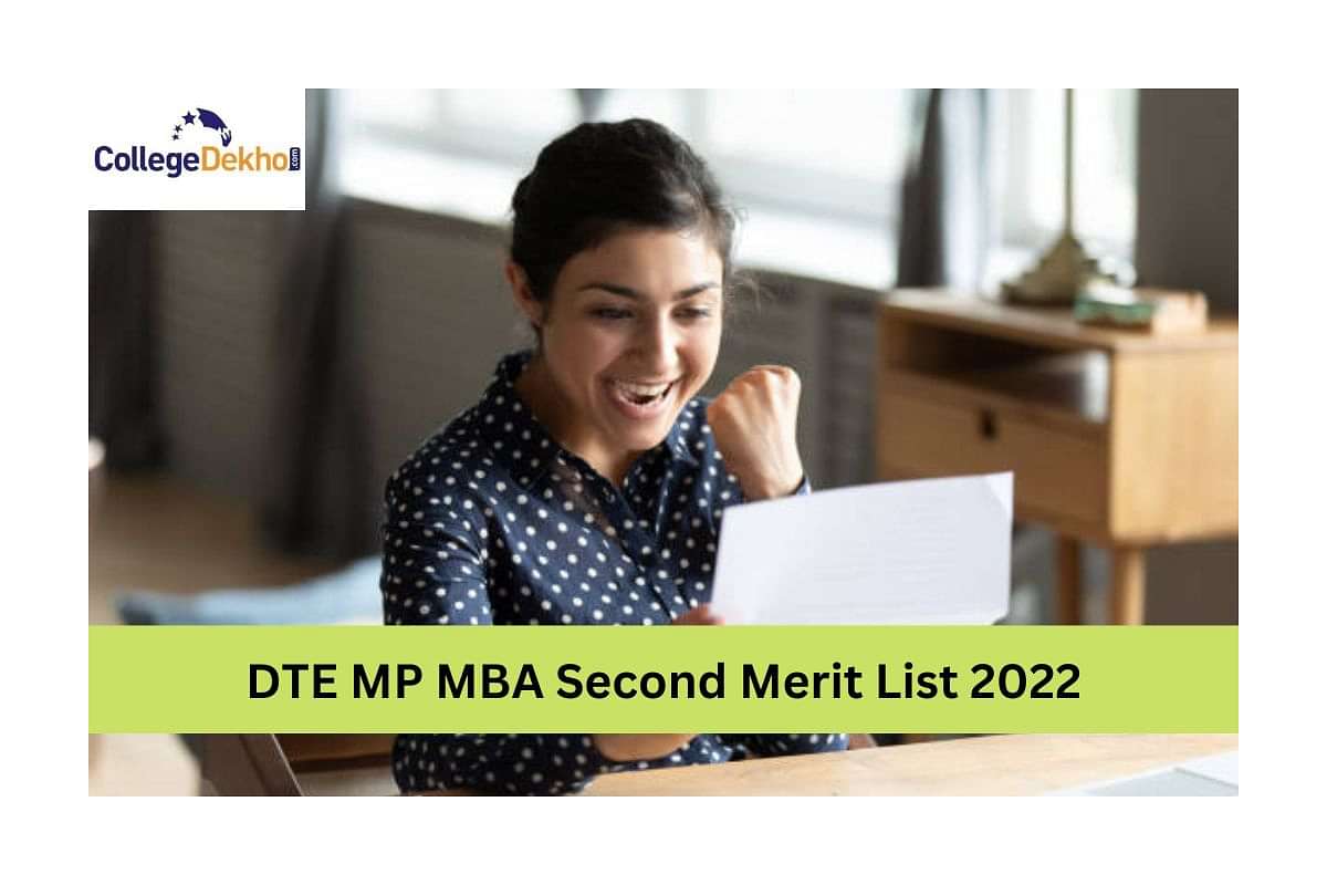 DTE MP MBA Second Merit List 2022 Today At Dte.mponline.gov.in ...