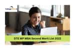 DTE MP MBA Second Merit List 2022