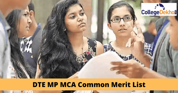  DTE MP MCA Common Merit List 2020
