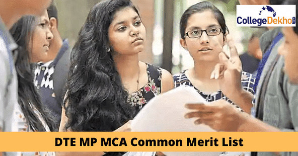 DTE MP MCA Common Merit List 2020