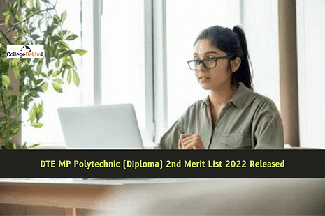 DTE MP Polytechnic (Diploma) 2nd Merit List 2022