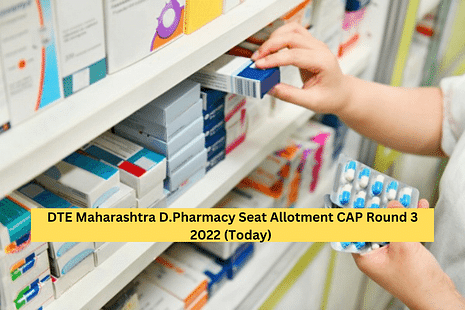 Maharashtra D.Pharmacy Seat Allotment CAP Round 3 2022 (Released) Live Update: Link activated at phd22.dte.maharashtra.gov.in, cutoff