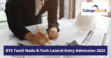 DTE Tamil Nadu B.Tech Lateral Entry Admission 2023