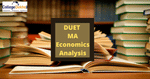 DUET MA Economics 2020 Exam Analysis