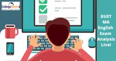 DUET M.A. English 2020 Exam Analysis (OUT) - Difficulty Level, Review, Solutions