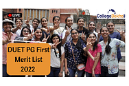 DU PG First Merit List 2022 (Released) Live Updates: DUET Merit List Link Activated at admission.uod.ac.in.