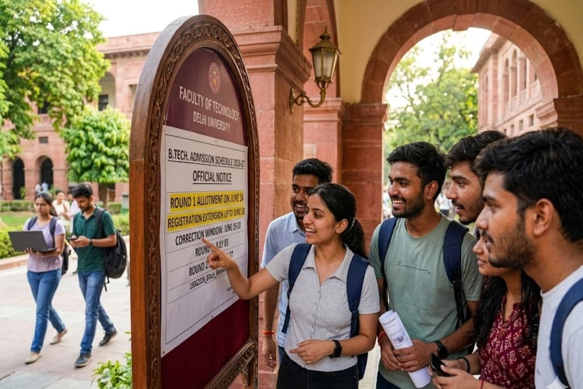 DU B.Tech Admission Dates 2026 Released