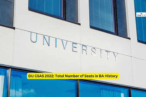 DU CSAS 2022 Total Number of Seats in BA History