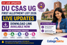 DU CSAS UG First Allotment List 2026 (OUT) LIVE Updates: Download Link; Seat Acceptance Process