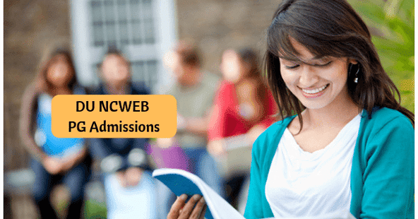 DU NCWEB PG Admission 2021