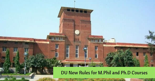 Delhi University M.Phil and Ph.D Admission Interviews to Begin Next Week