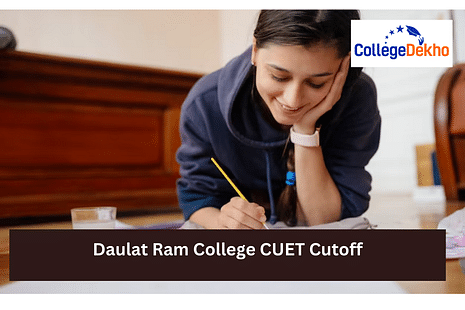 दौलत राम कॉलेज सीयूईटी 2024 के लिए कटऑफ