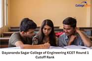 Dayananda Sagar College of Engineering KCET Round 1 Cutoff Rank 2025 (Out)