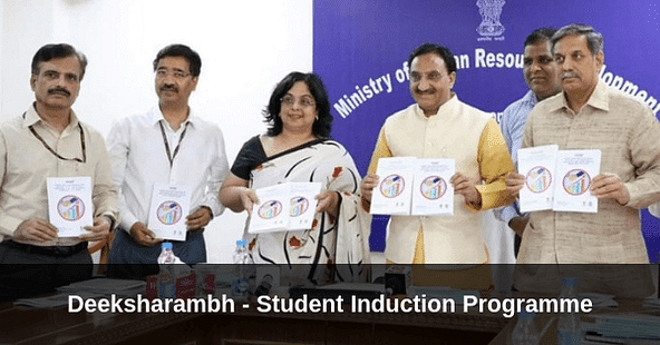 Deeksharambh - Student Induction Programme Launched