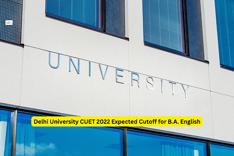 Delhi University CUET 2022 Expected Cutoff for B.A. English Admission: Know expected percentile required for admission