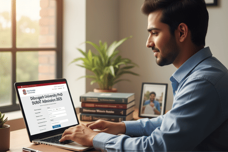 Dibrugarh University PhD DURAT 2025-26 Application Form Closing on October 31