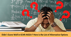 Didn`t Score Well in ICAR AIEEA 2024? Here is the List of Alternative Options
