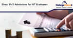 IIT Delhi Direct Ph.D. Admission for NIT Graduates