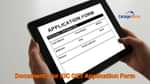 Documents Required to Fill XIC OET Application Form