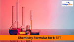 NEET 2024 Chemistry Formulas