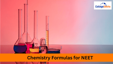 NEET 2025 Chemistry Formulas