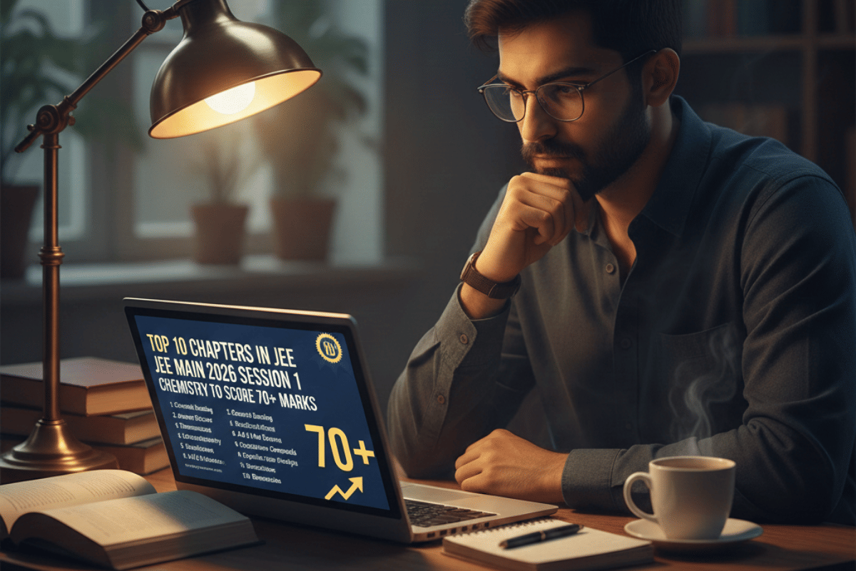 EE Main 2026 Session 1 Chemistry Top 10 Chapters to Score 70+ Marks