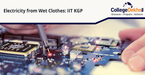 IIT Kharagpur Electricity Generation from Wet Clothes