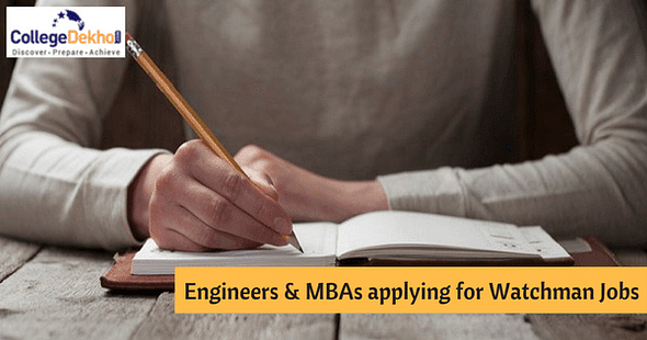 Engineering and MBA Graduates Apply for Peon, Watchman Jobs