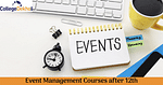Event Management Admission After 12th