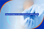 Expected Colleges for 1000 to 2000 Rank in JENPAS UG 2025