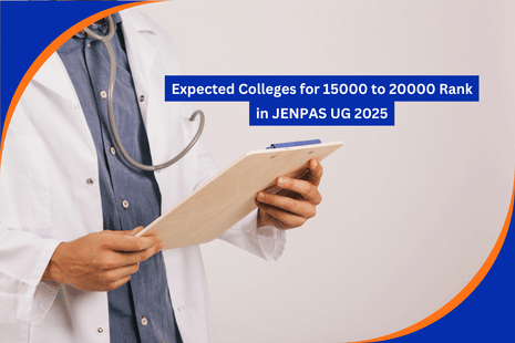 Expected Colleges for 15000 to 20000 Rank in JENPAS UG 2025