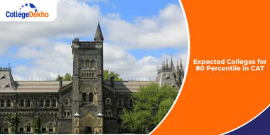 Expected Colleges for 80 Percentile in CAT 2024