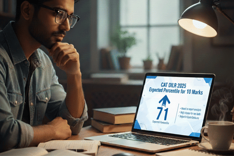 Expected Cutoff Percentile for 10 Marks in CAT DILR 2025
