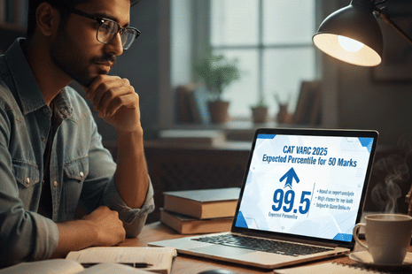 Expected Cutoff Percentile for 50 Marks in CAT VARC 2025