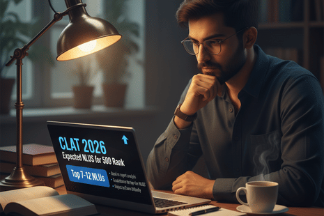 Expected NLUs for 500 Rank in CLAT 2026